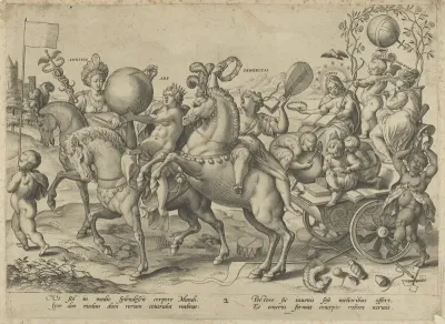 Youth (Midday), from "The Four Ages of Man and Death with the Last Judgment"