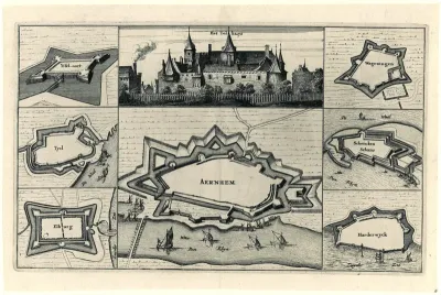 Yssel-Oort / Tyel / Elburg / Het Tolhuys / Aernhem / Wageningen / Schenckenschans / Harderwyck