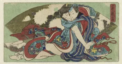 Yûshokusen, de 'hoge rang waaier'