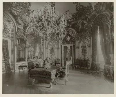 Zaal in slot Herrenchiemsee
