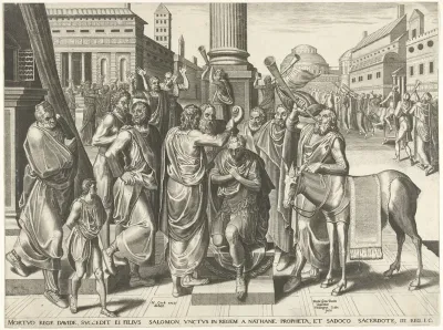 Zalving van koning Salomon