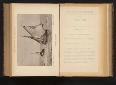 Zeegezicht met zeilschip en sleepboot