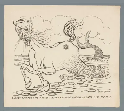 Zeepaard en oorlogspaard
