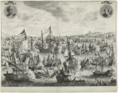 Zeeslag bij de haven van Focchies in 1649
