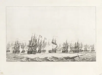 Zeeslag bij Kamperduin (midden), 1797