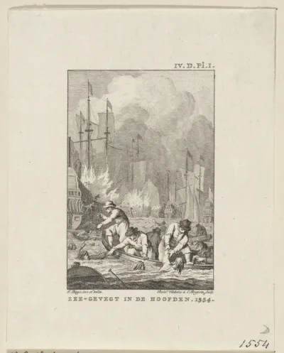 Zeeslag in De Hoofden, 1554