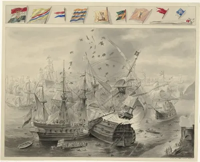Zeeslag voor Gibraltar, 25 april 1607