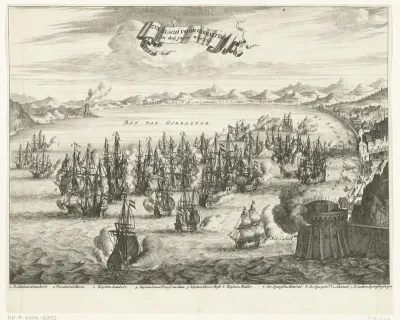 Zeeslag voor Gibraltar, 25 april 1607