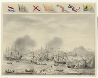 Zeeslag voor Gibraltar, 25 april 1607