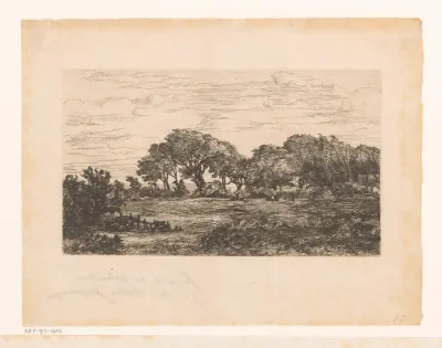 Zeeuws landschap met boerderij
