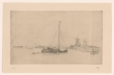 Zeilboot voor Dordrecht