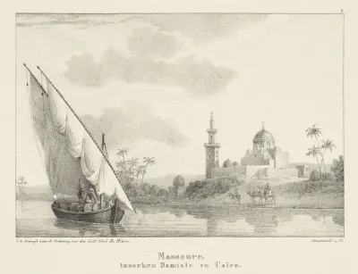 Zeilboot voor Mansoura