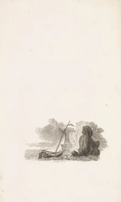 Zeilende putto