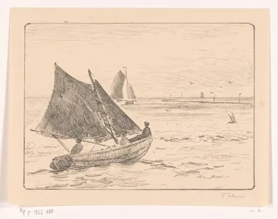 Zeilende vlet