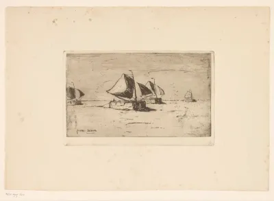 Zeilschepen op de Schelde