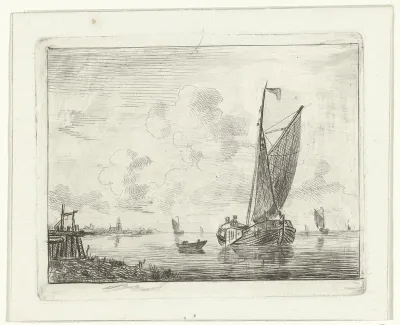 Zeilschip op binnenwater