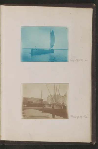 Zeilschip op een water, vermoedelijk in Nederland