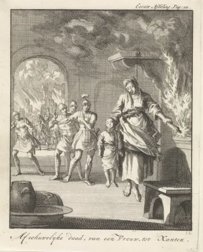Zelfmoord van een vrouw in Xanten