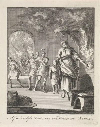 Zelfmoord van een vrouw in Xanten