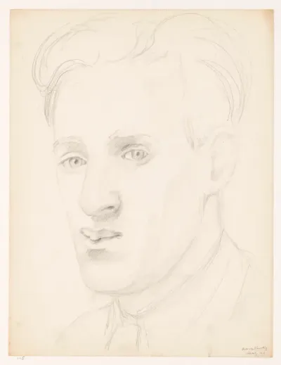Zelfportret: B-1-1, april 1942