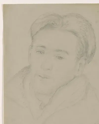 Zelfportret en face: B-1-1, 1 februari