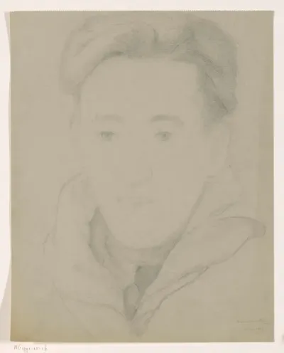 Zelfportret en face: B-1-1, 30 januari