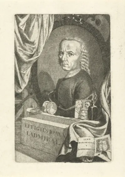 Zelfportret Jan L'Admiral