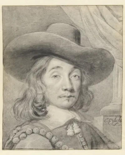 Zelfportret met een hoed
