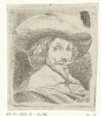 Zelfportret met hoed