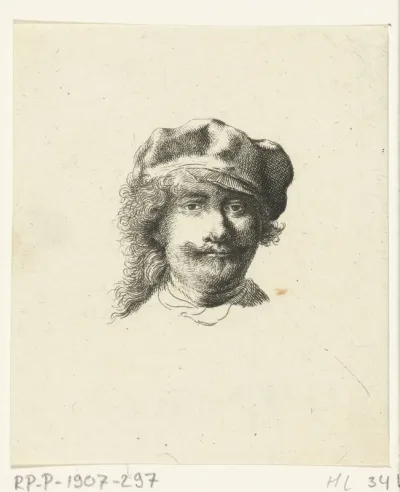 Zelfportret met pet