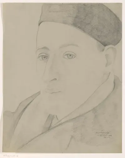 Zelfportret met pet: B-1-1, 26 januari