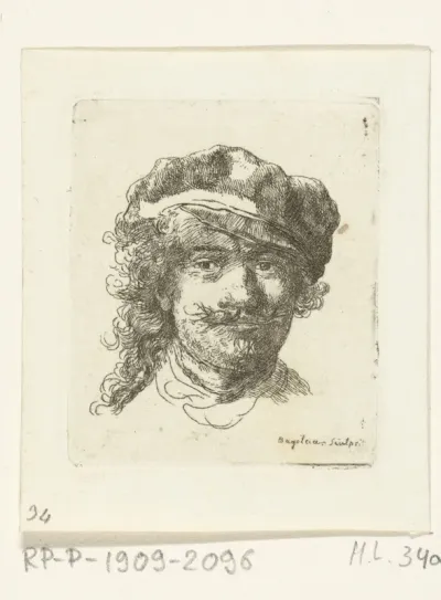 Zelfportret met pet