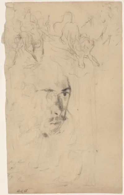 Zelfportret onder leeuwenjacht