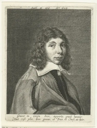 Zelfportret op 19-jarige leeftijd