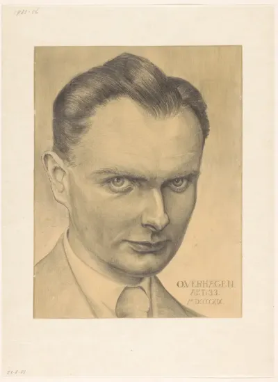 Zelfportret op 33-jarige leeftijd.