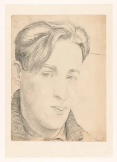 Zelfportret, september 1942