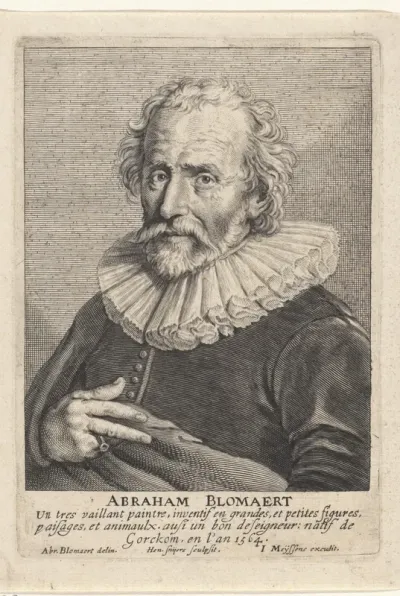 Zelfportret van Abraham Bloemaert