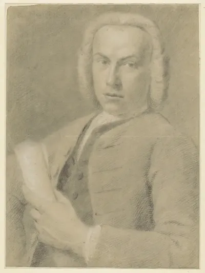 Zelfportret van Cornelis van Noorde