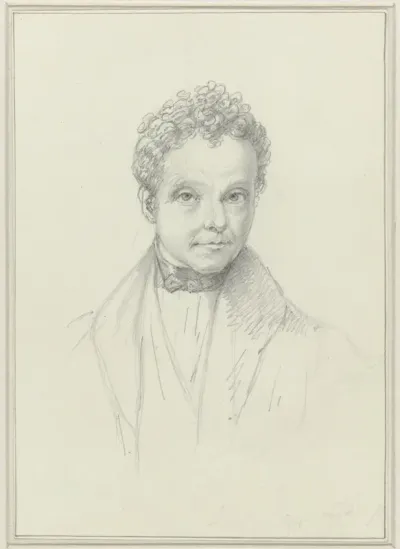 Zelfportret van de Abraham Lion Zeelander