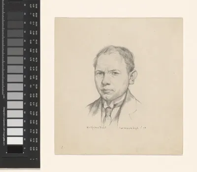Zelfportret van de kunstenaar
