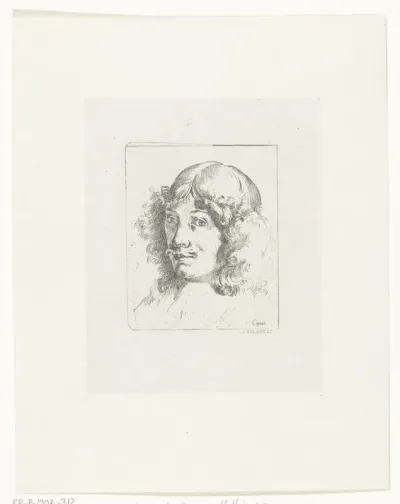 Zelfportret van Dirck de Bray