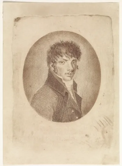 Zelfportret van Dirk van der Toorn