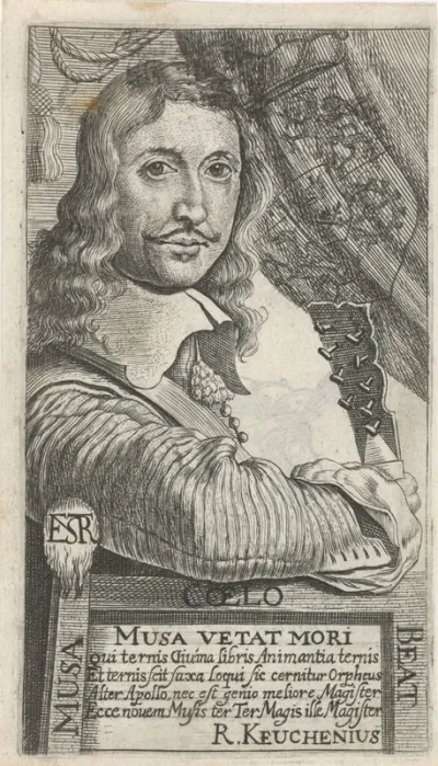 Zelfportret van Everhard Meyster