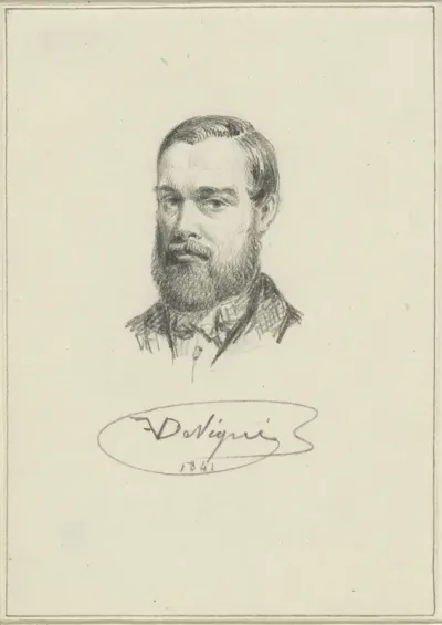Zelfportret van Félix De Vigne