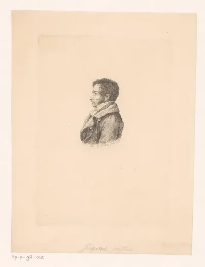 Zelfportret van Florian Grospietsch