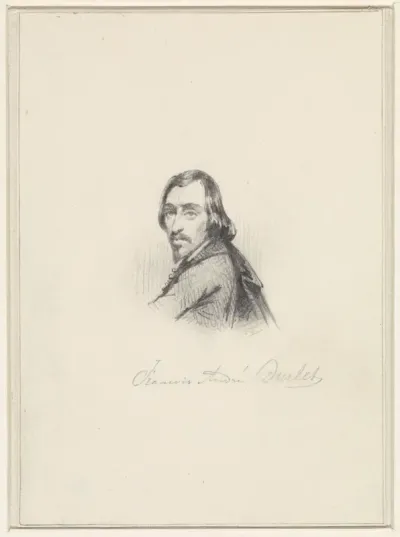 Zelfportret van François André Durlet