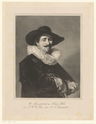 Zelfportret van Frans Hals