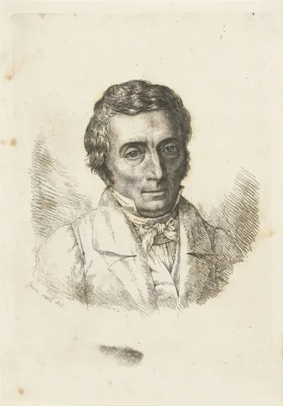 Zelfportret van Frédéric Théodore Faber