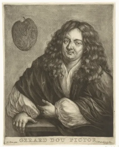 Zelfportret van Gerard Dou