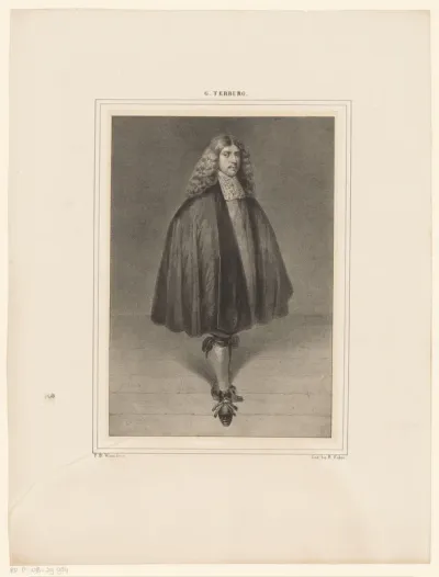 Zelfportret van Gerard ter Borch